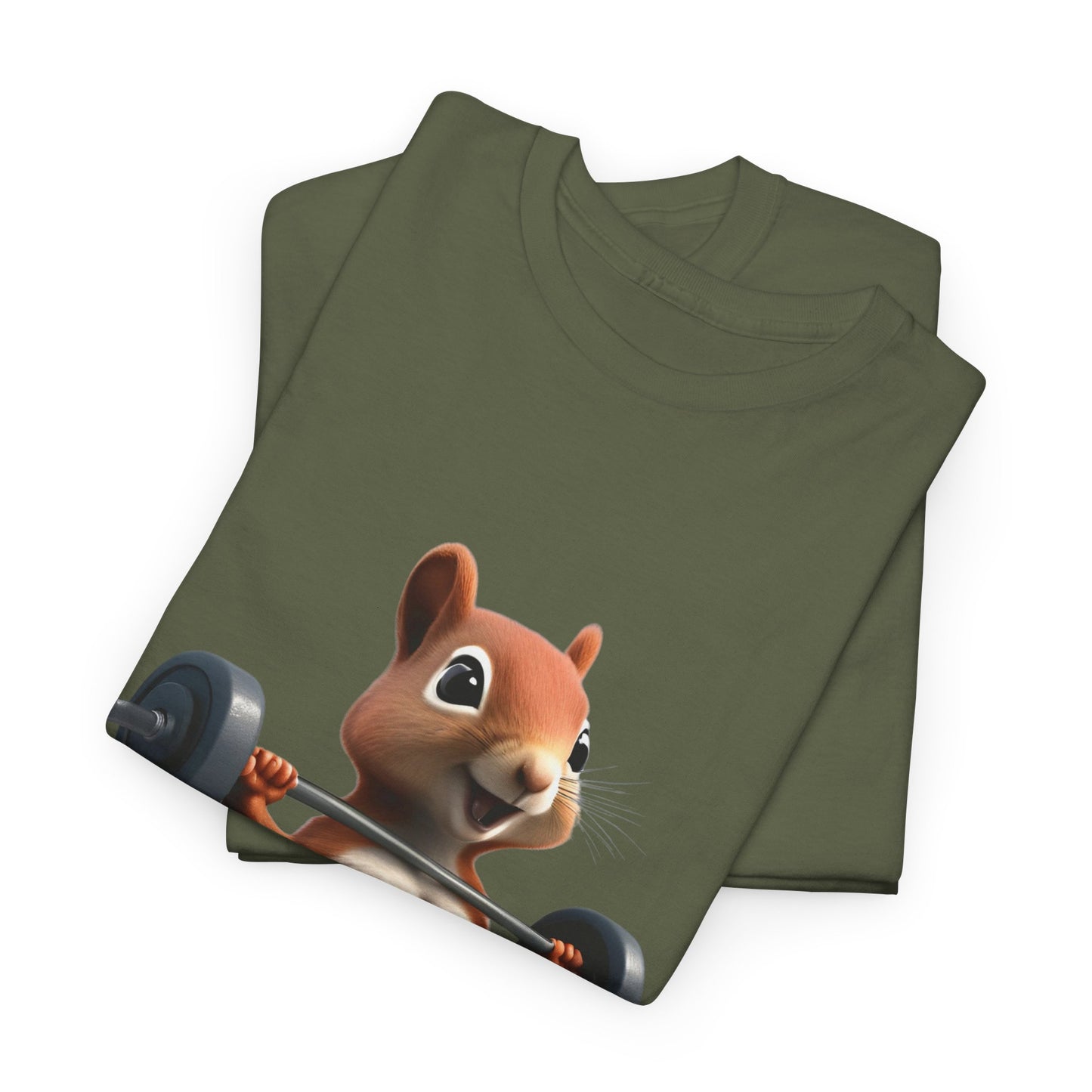 Squirrel Weightlifting Vintage Gym Shirt - Flashlander Graphic Tee