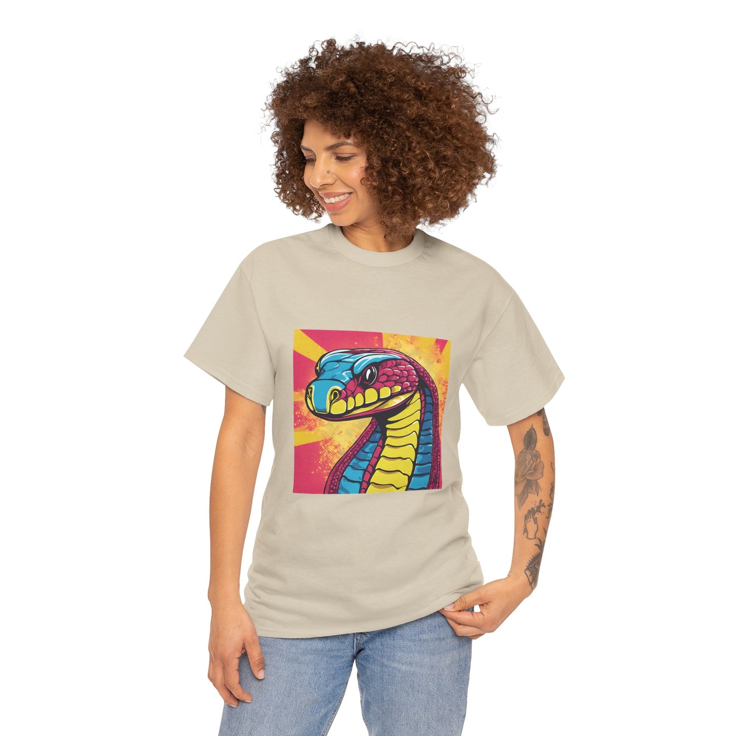 Cobra Snake Pop Art - Flashlander Gym Shirt