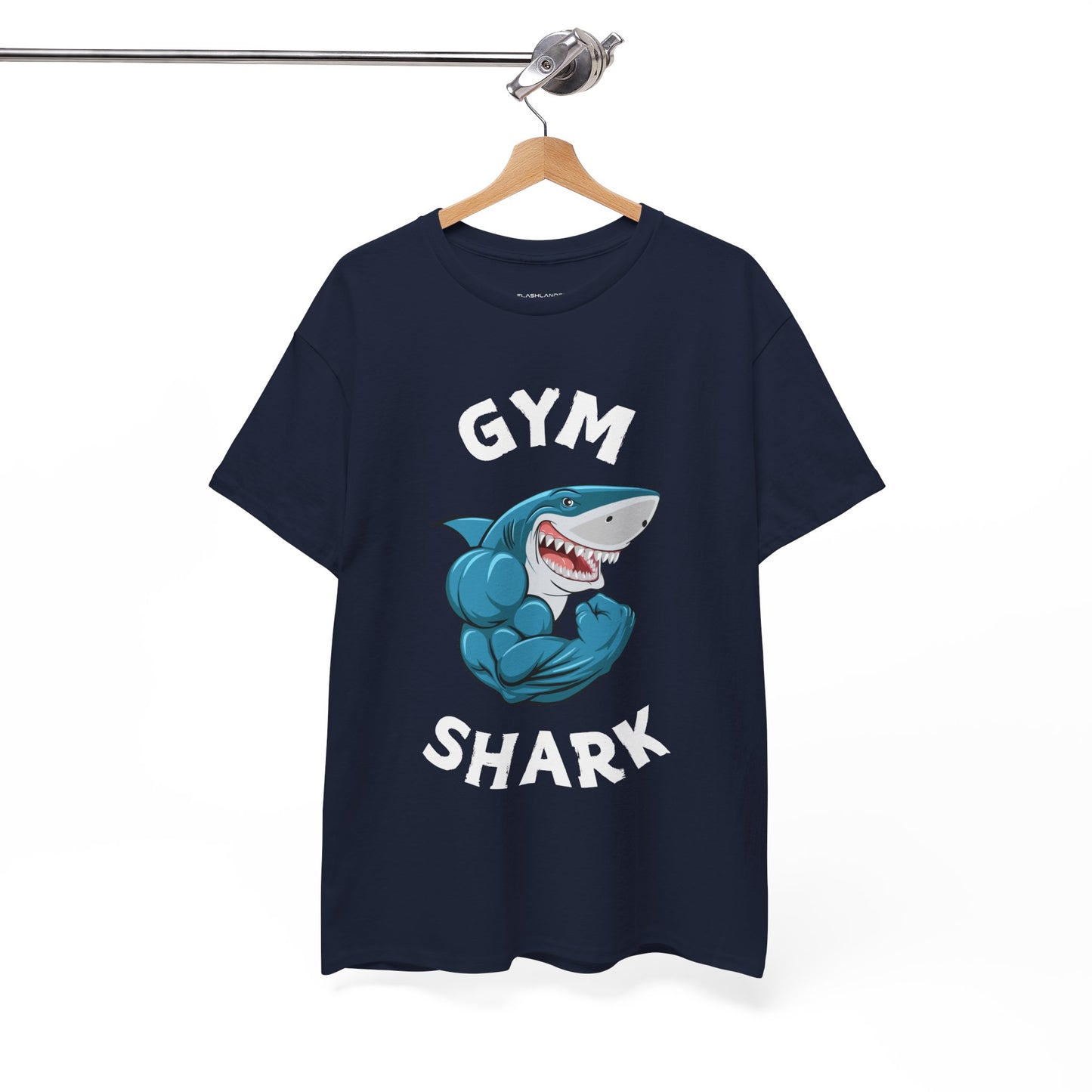 Muscle Gym Shark Bodybuilder Shirt - Flashlander