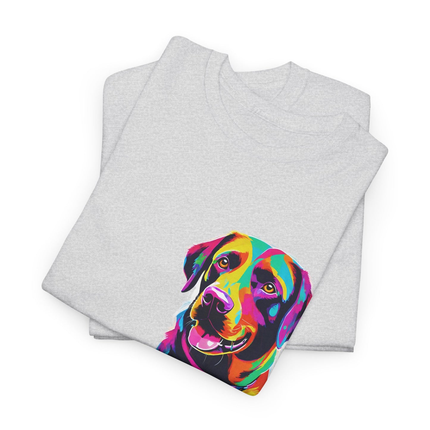 Pop Art Lab Dog in the Heart Flashlander Gym Shirt