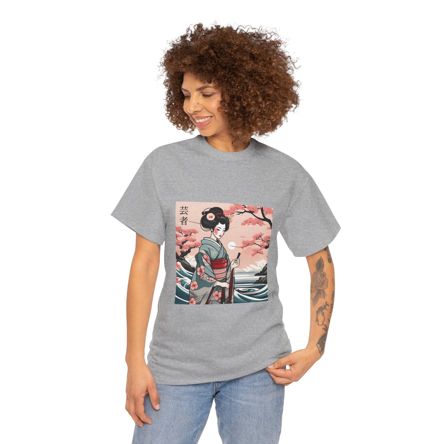 Geisha japonaise - T-shirt de sport Flashlander