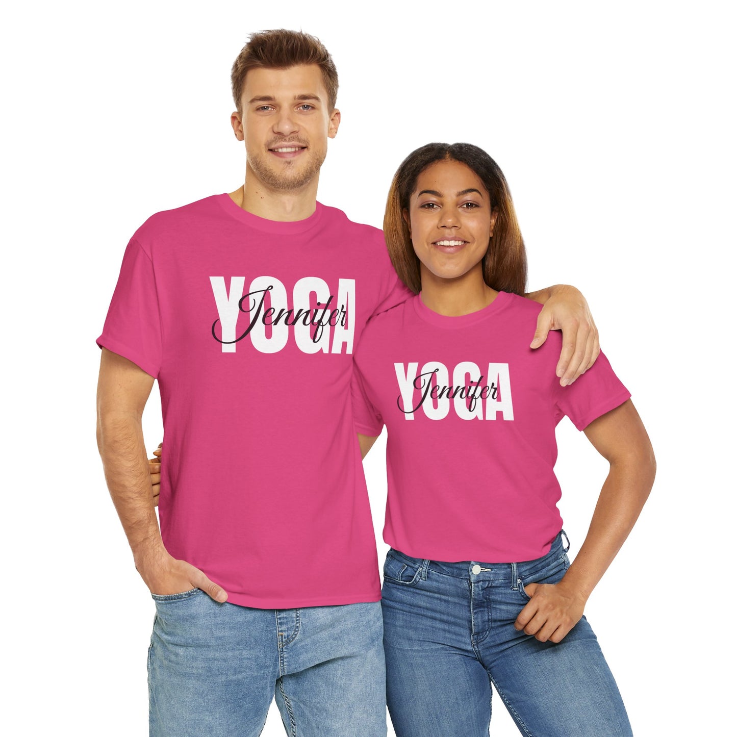 Personalized Yoga Shirt with Custom Name - Flashlander Gym Tee