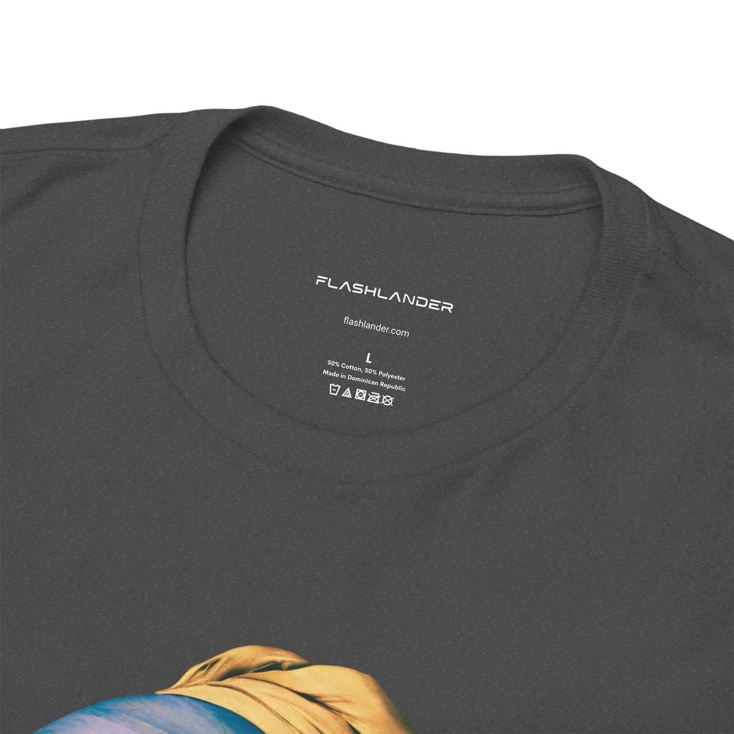 Bubble Gum Girl with a Pearl Earring Johannes Vermeer - Flashlander Gym Shirt