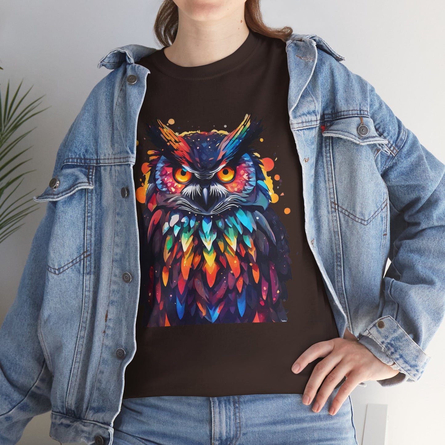 Owl Feathered Symphony Flashlander Gym Shirt