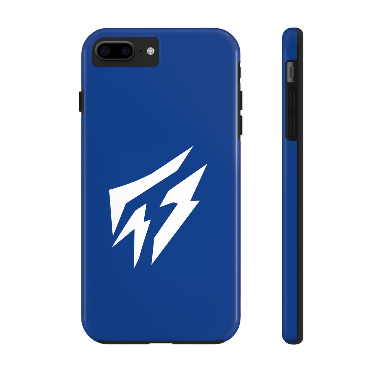 Flashlander Thunders Tough Phone Cases for all Iphone and Samsung Galaxy Dark Blue