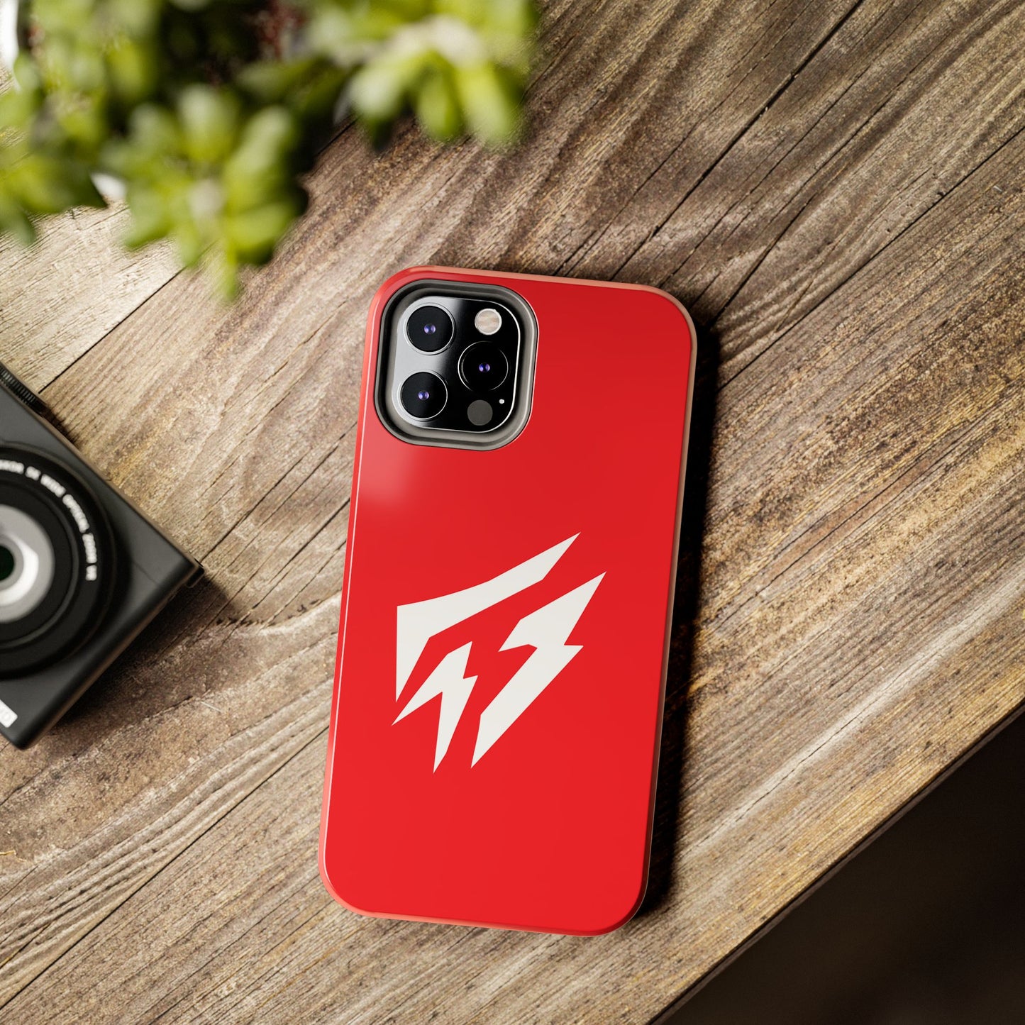 Flashlander Thunders Tough Phone Cases for all Iphone and Samsung Galaxy Red