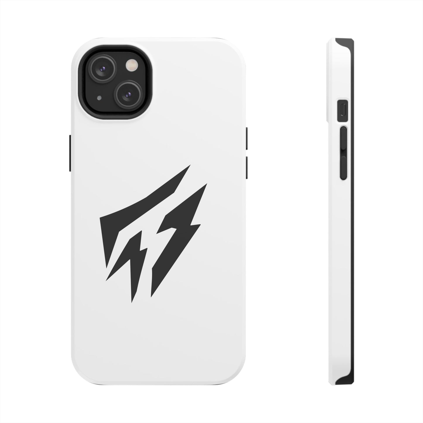 Flashlander Thunders Tough Phone Cases for all Iphone and Samsung Galaxy White