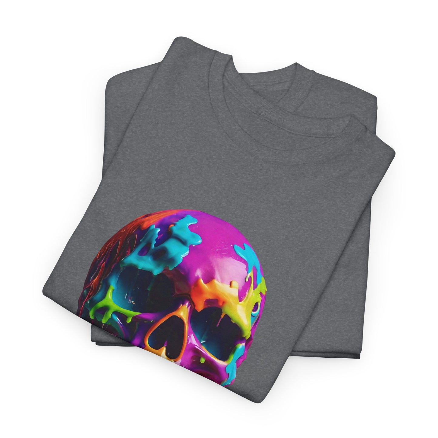 Neon Meltdown Skull Flashlander Gym Shirt