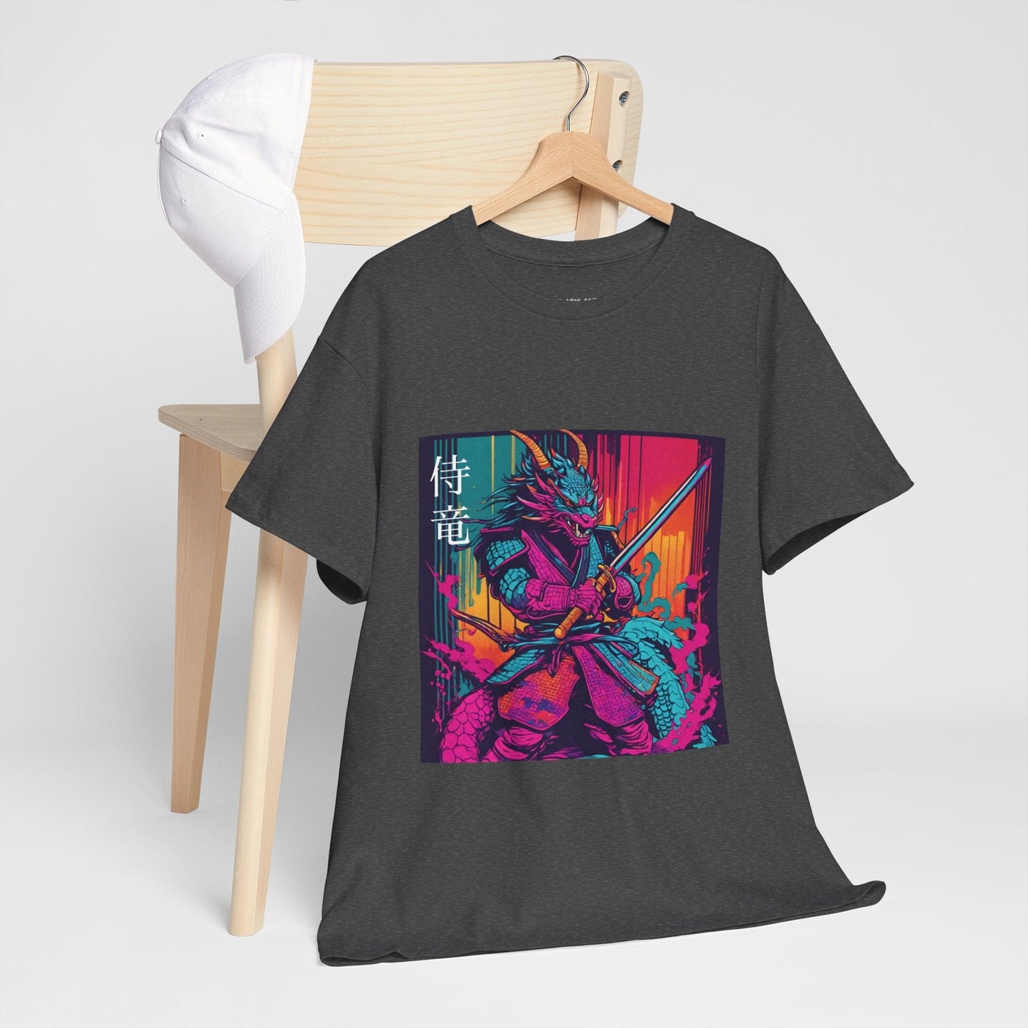 Dragon Samurai Pop Art - Flashlander Gym Shirt