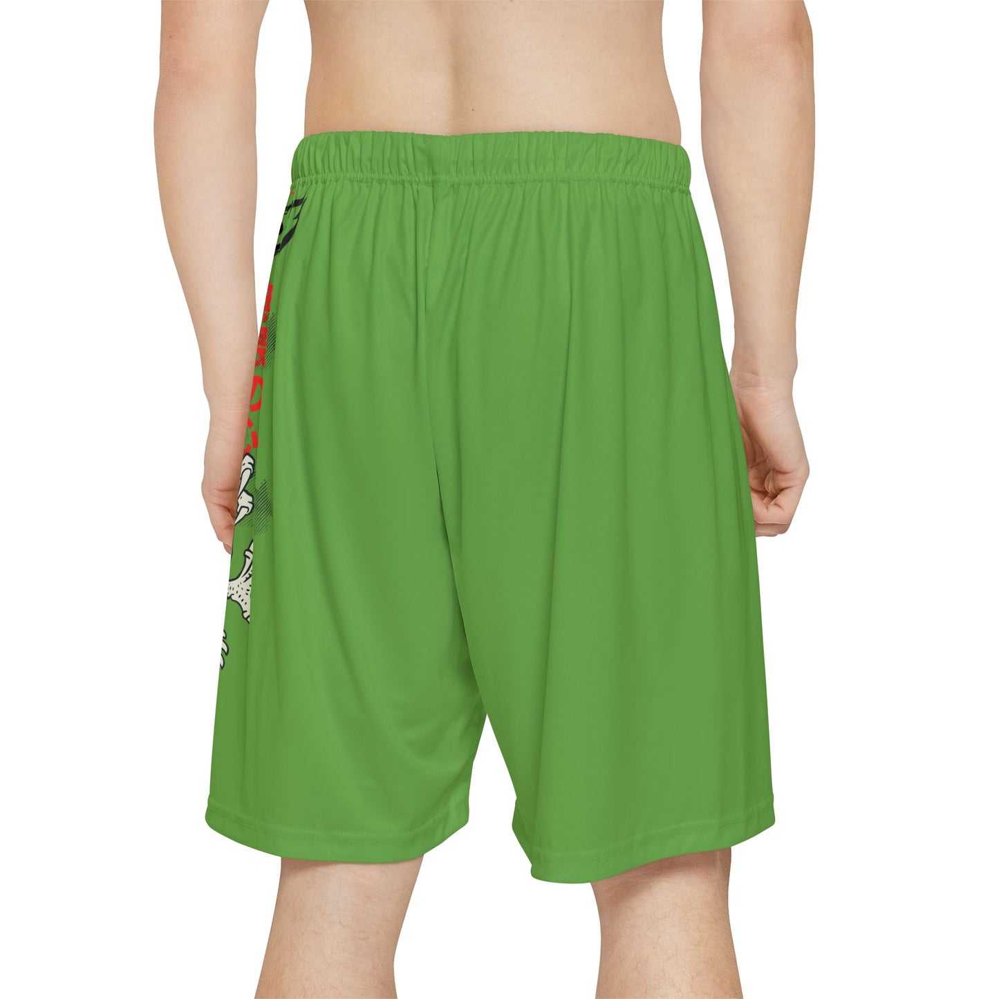 Japanese Dragon Bushido - Flashlander Performance Men’s Gym Shorts Green