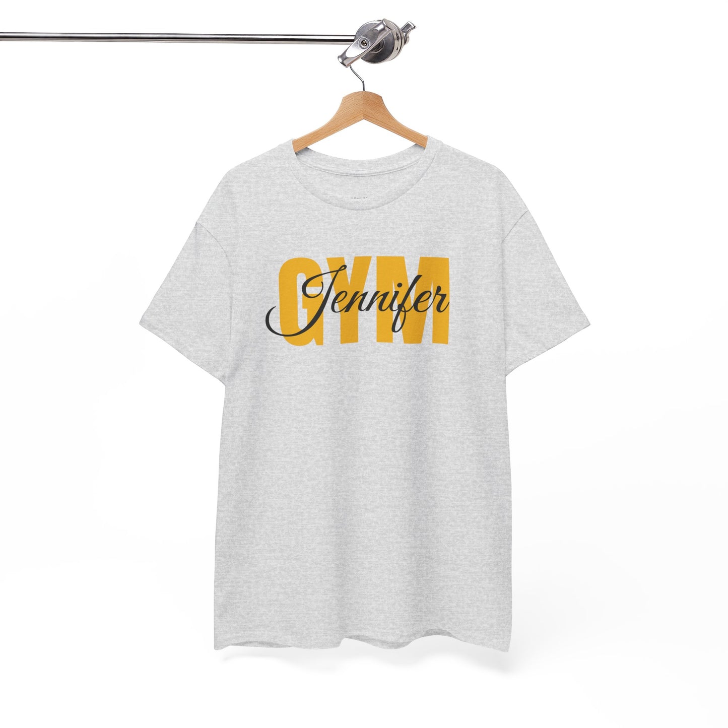 Personalized Gym Shirt, Gym Shirt, Fitness Shirt, Short Sleeve, Gift, Custom Name Gym, Logo, Your Own Text, Workout, Exercise, Gymnastics