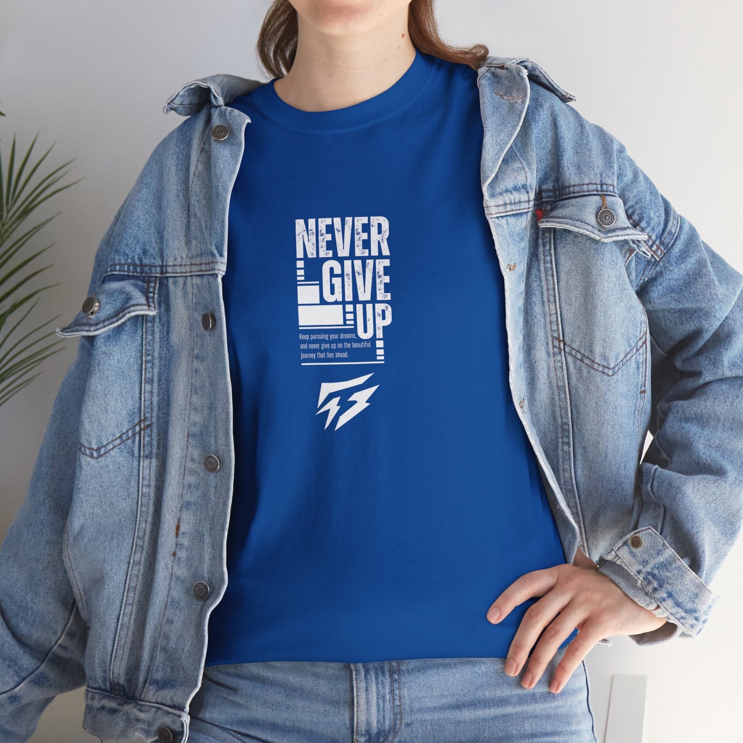 Never Give Up - Flashlander Gym Shirt