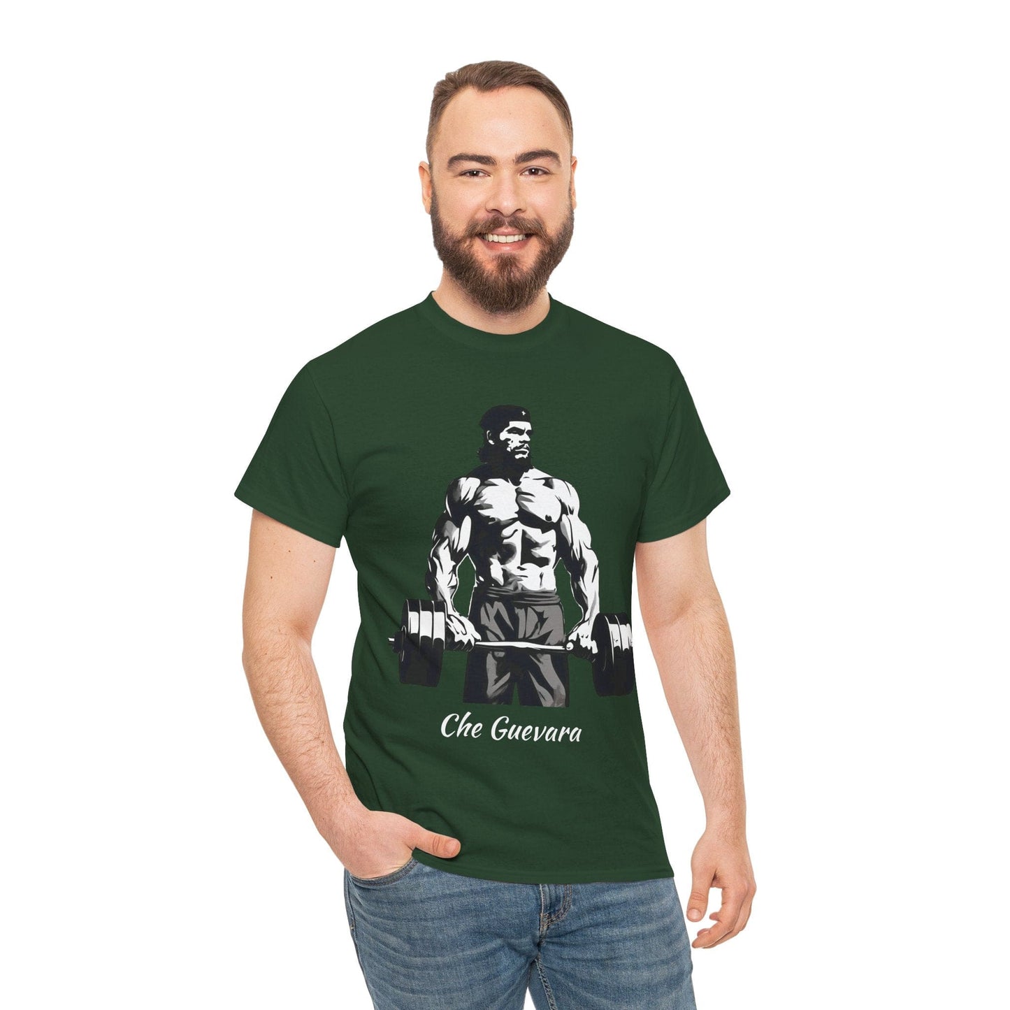 Che Guevara Bodybuilder Shirt - Flashlander Gym Graphic Tee