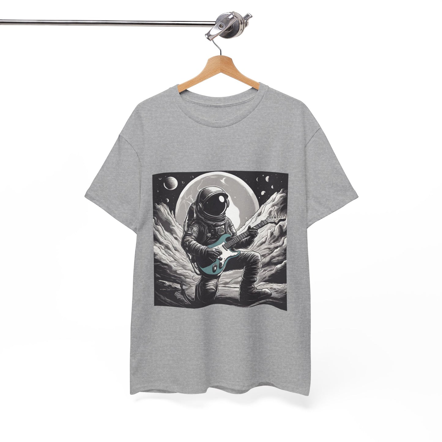 Galactic Jam Rockstar Astronaut Flashlander Gym Shirt