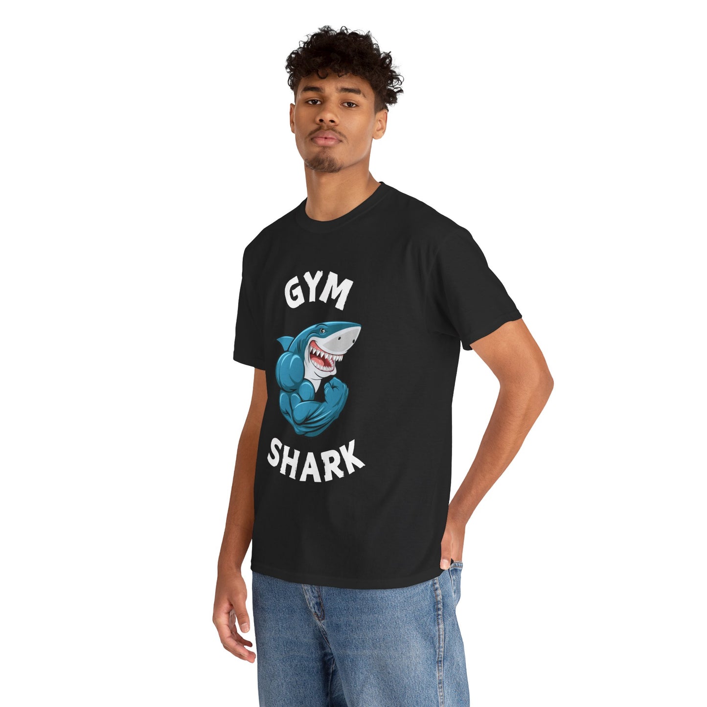 Muscle Gym Shark Bodybuilder Shirt - Flashlander