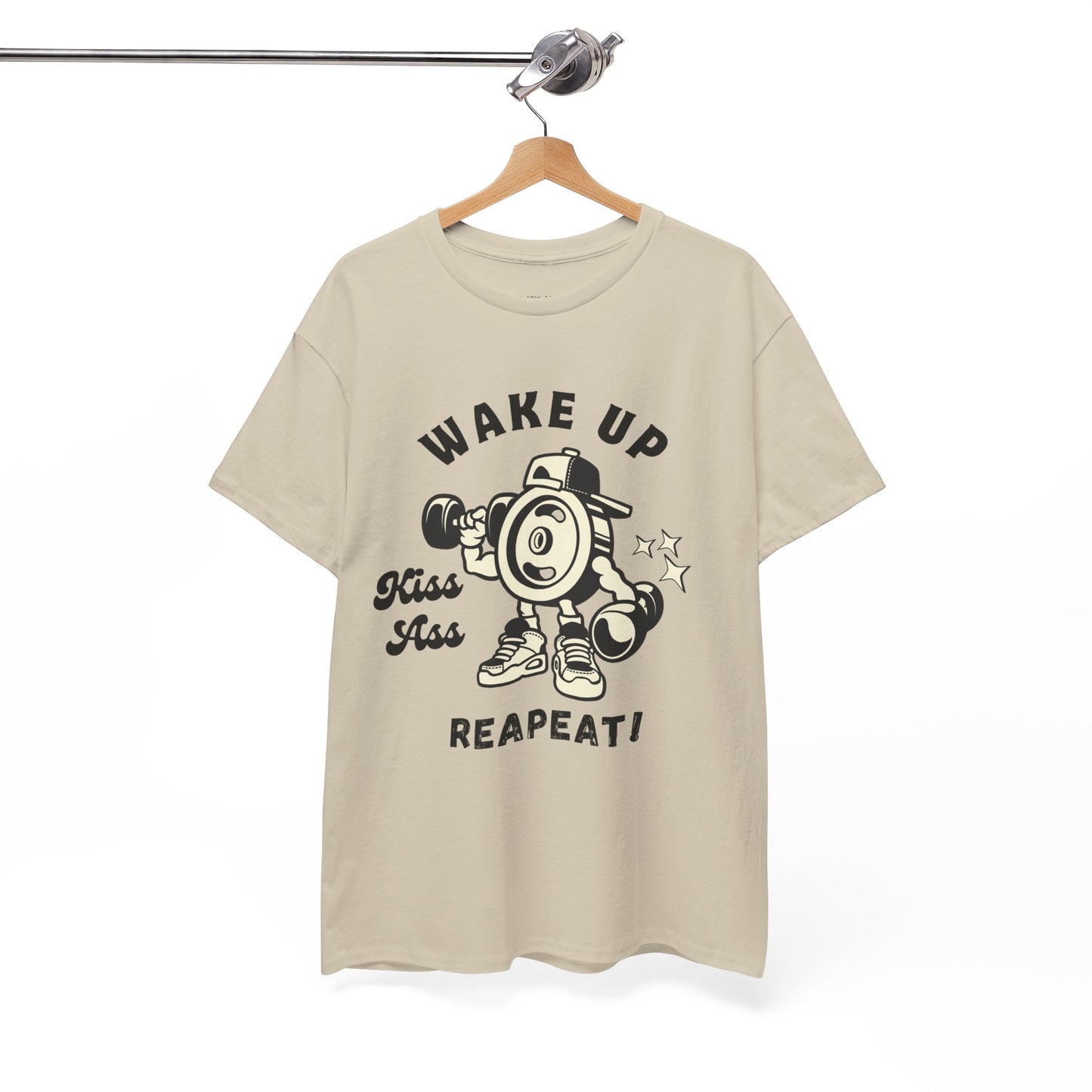 Wake Up Kiss Ass Reapeat - Flashlander Gym Shirt