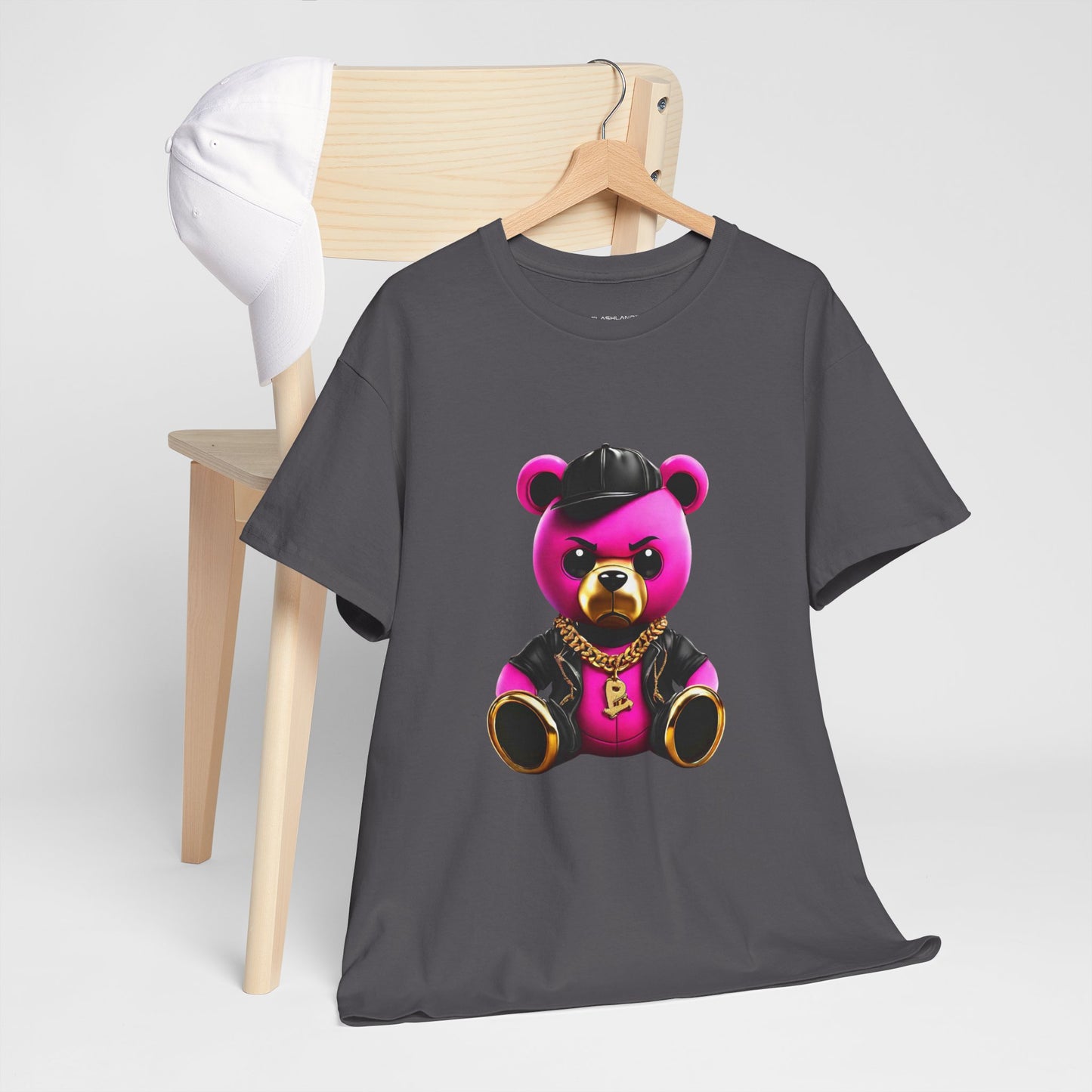 Teddy Bear Hip-Hop Fury Graphic Tee Flashlander