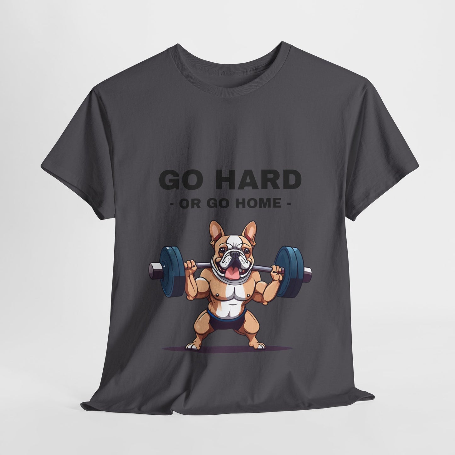 Muscular French Bulldog Dog Bodybuilding  - Flashlander Gym Shirt