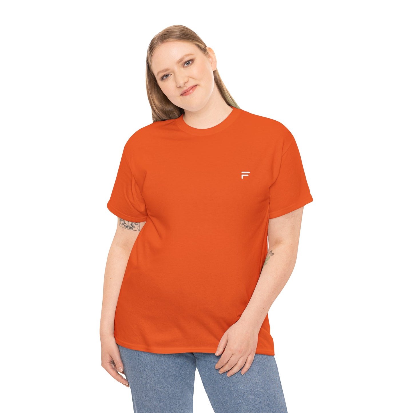 Unisex Heavy Cotton Tee Branded Flashlander