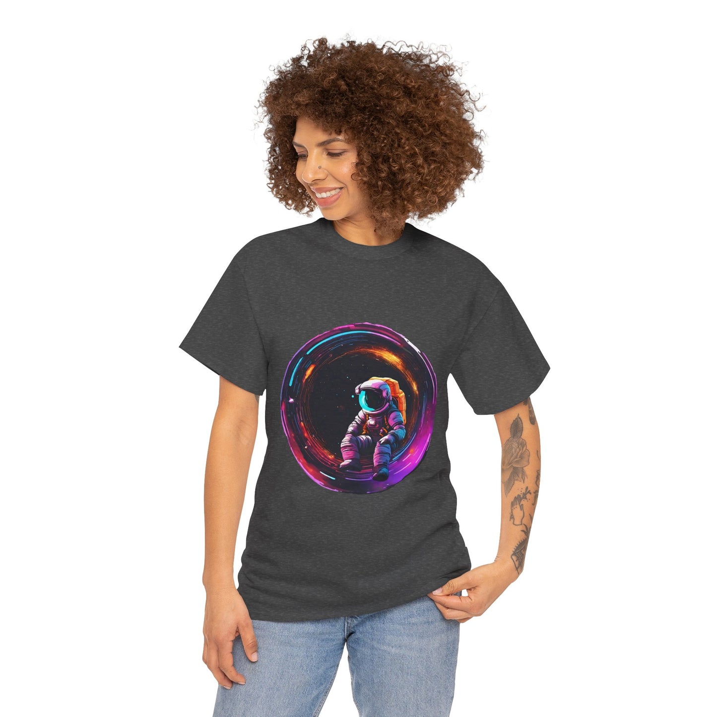 Astronaut's Black Hole Flashlander Gym Shirt