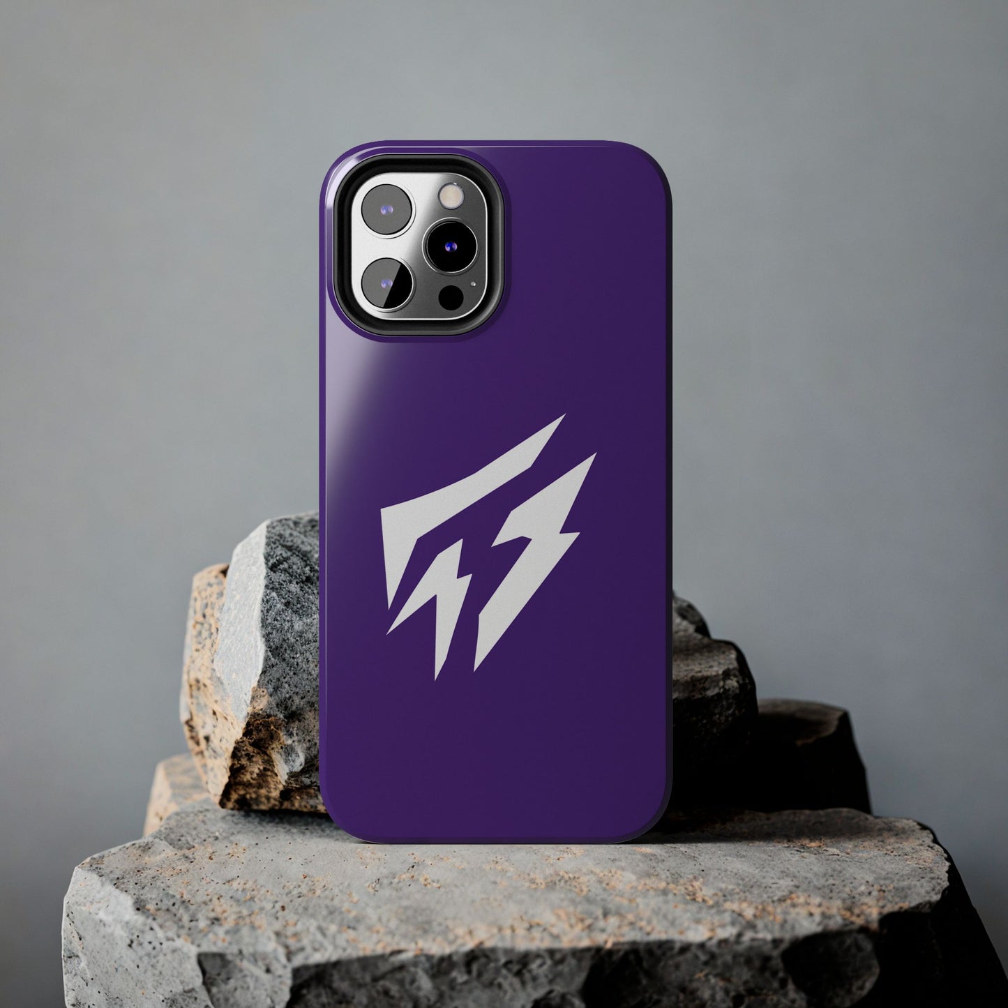 Flashlander Thunders Tough Phone Cases for all Iphone and Samsung Galaxy Purple