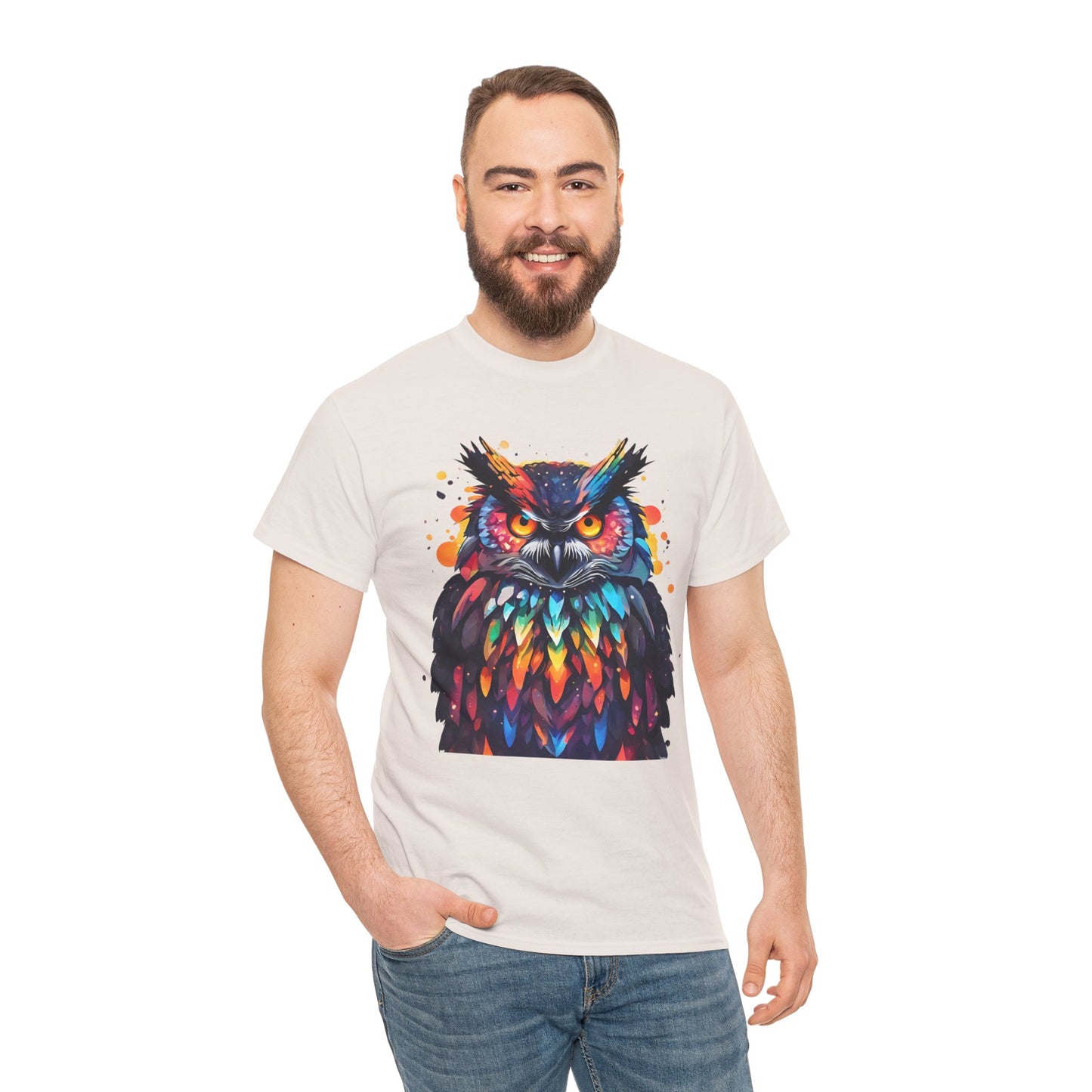 Owl Feathered Symphony Flashlander Gym Shirt