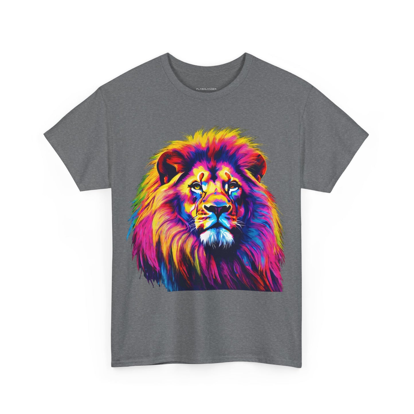 Lion Art Pop T-Shirt Flashlander