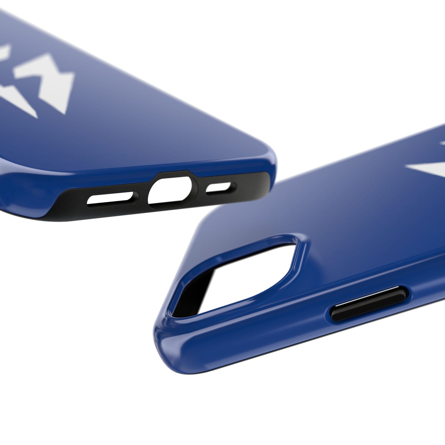 Flashlander Thunders Tough Phone Cases for all Iphone and Samsung Galaxy Dark Blue