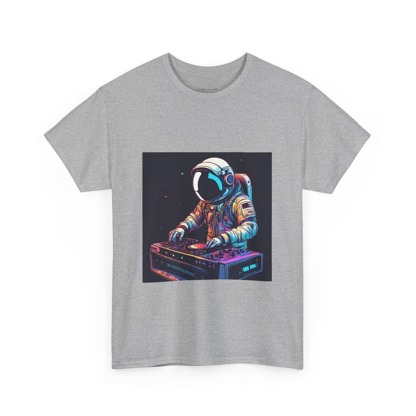 Astronaut Techno DJ Flashlander Gym Shirt