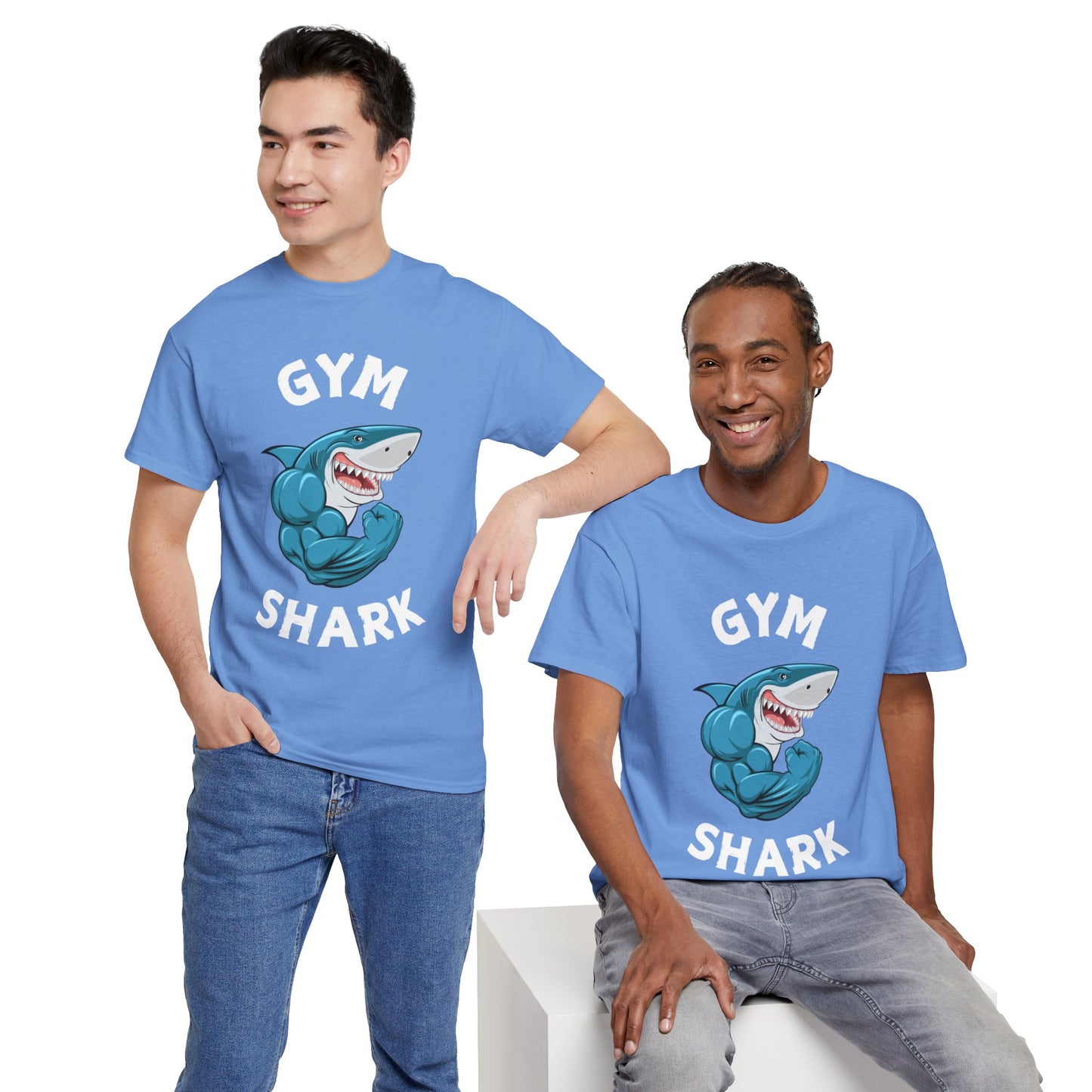 Muscle Gym Shark Bodybuilder Shirt - Flashlander