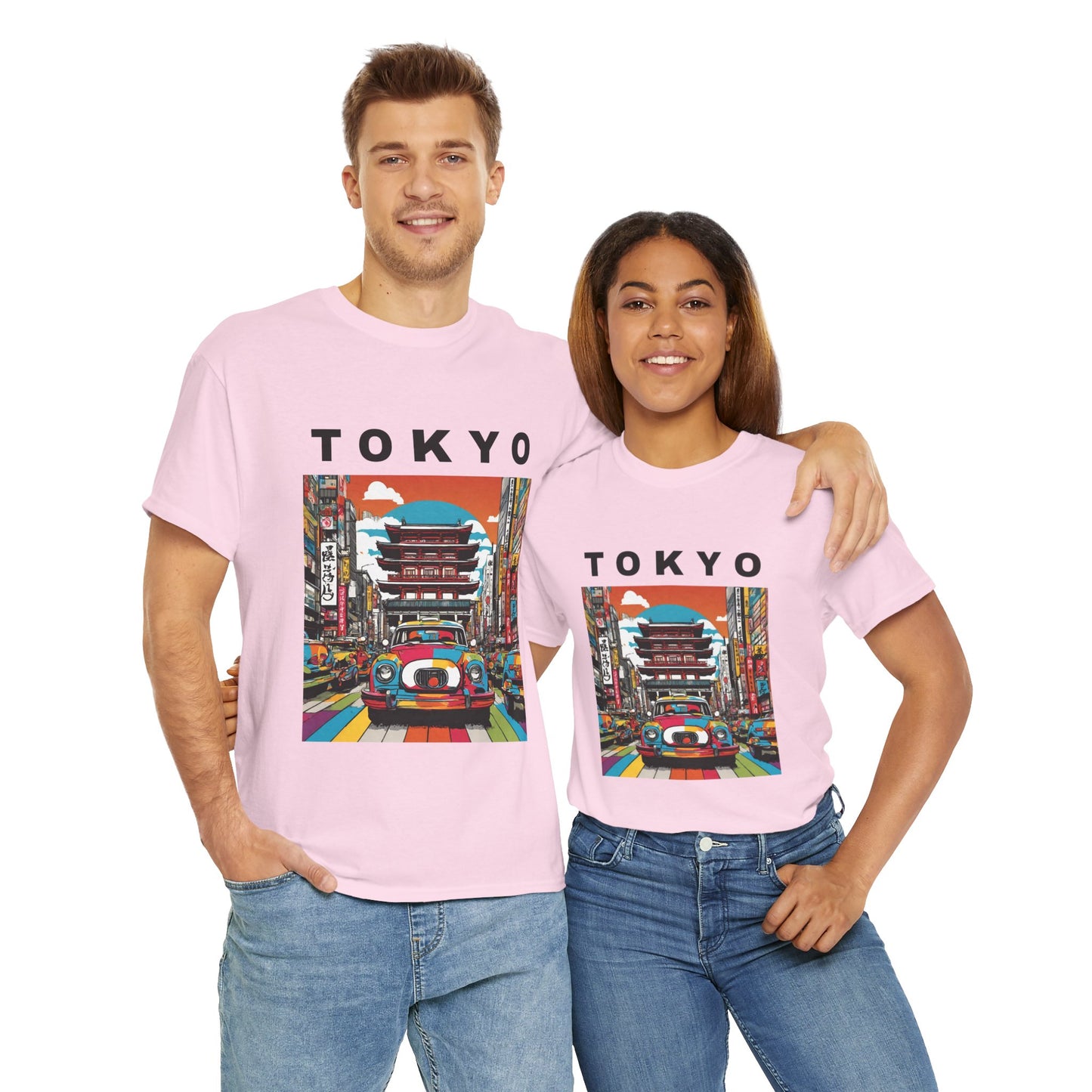 Tokyo Vintage Street Art Pop - Flashlander Gym Shirt