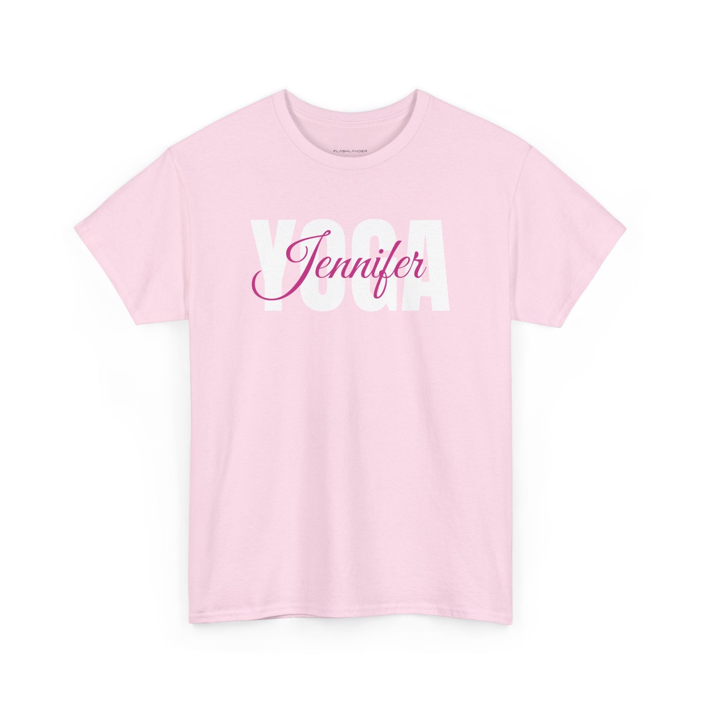 Personalized Yoga Shirt with Custom Name - Flashlander Gym Tee