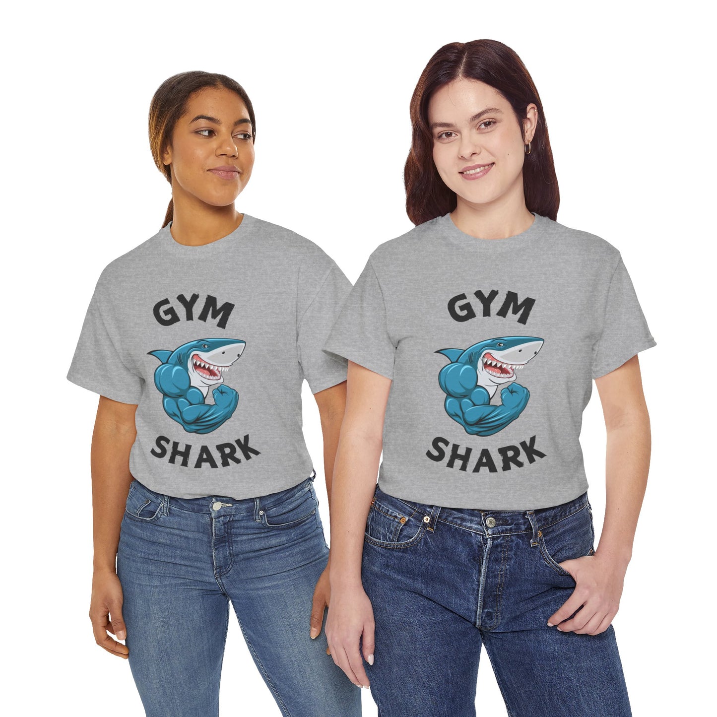 Muscle Gym Shark Bodybuilder Shirt - Flashlander