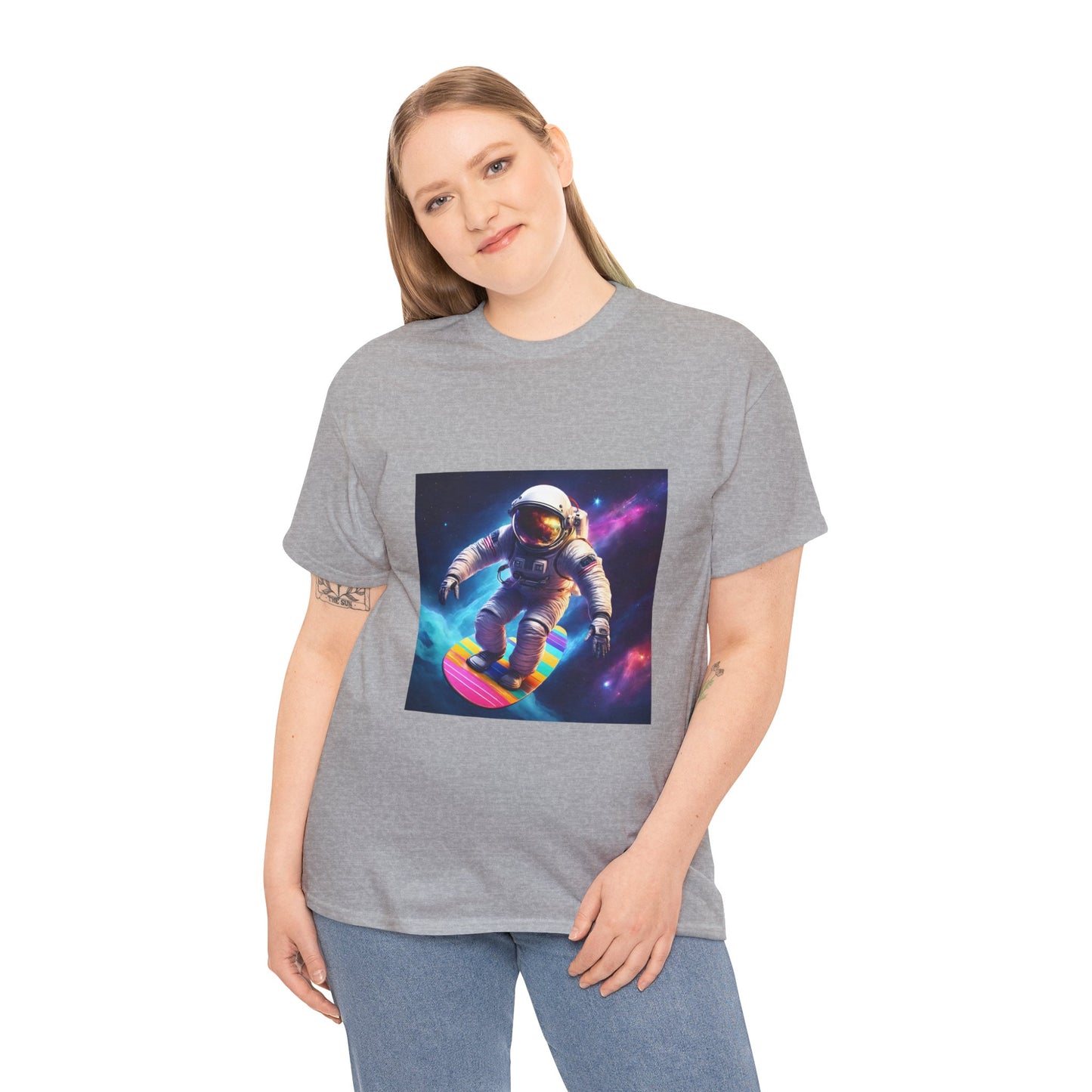 Astronaut Space Surfing - Flashlander Gym Shirt