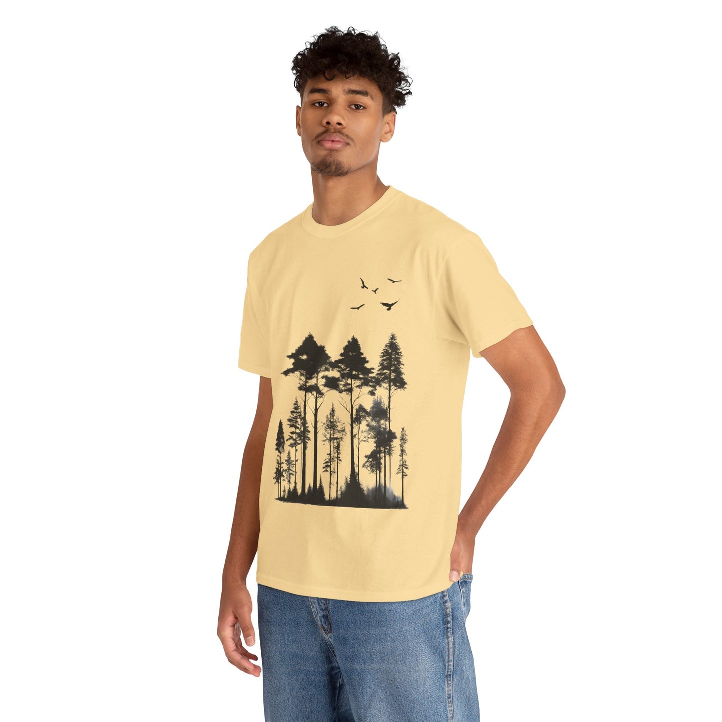 T-shirt de sport Pine Tree Forest Flashlander