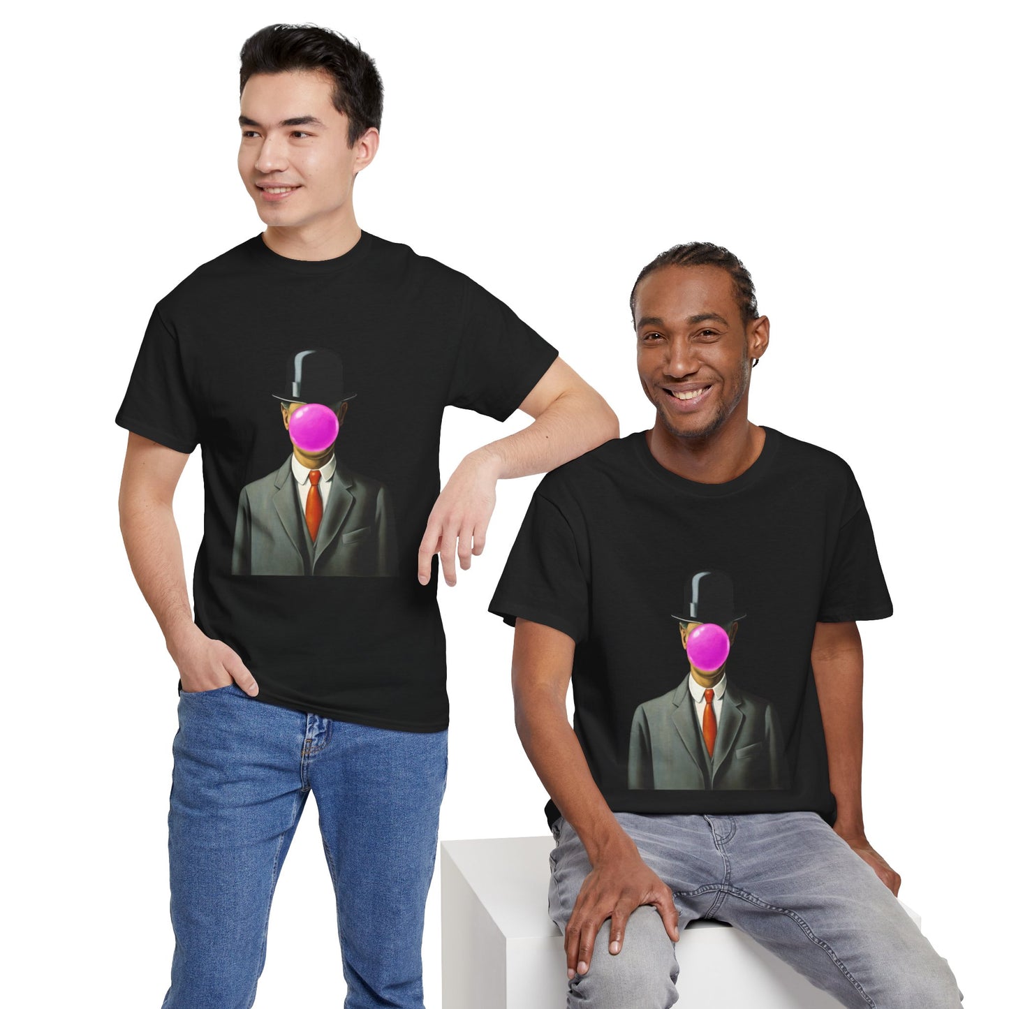 The Son Of Man with Pink Bubblegum - Flashlander Gym Shirt