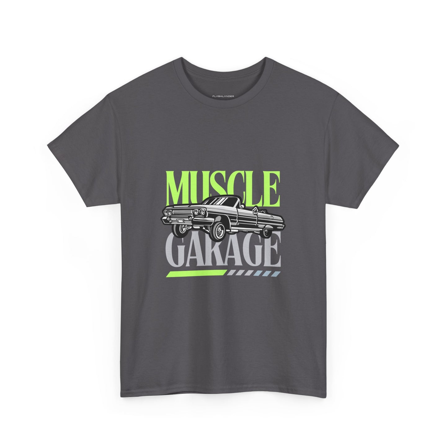 Garage de voitures vintage Muscle - T-shirt de sport Flashlander