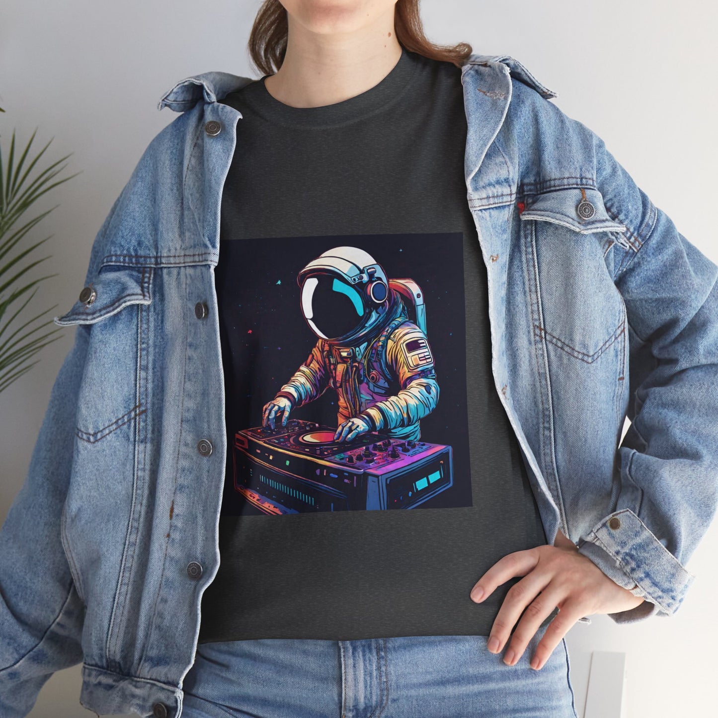 Astronaut Techno DJ Flashlander Gym Shirt