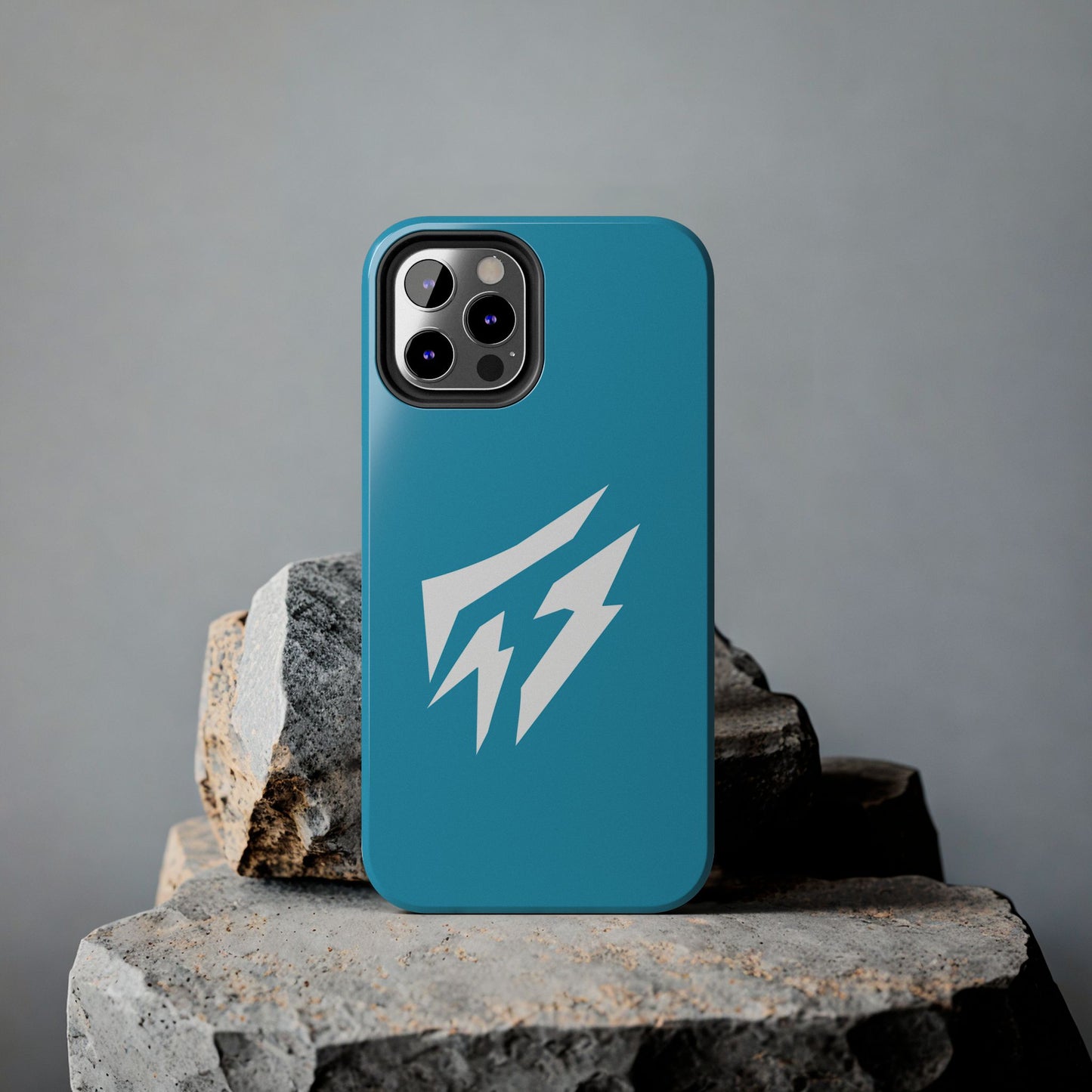 Flashlander Thunders Tough Phone Cases for all Iphone and Samsung Galaxy Blue Aqua Turquoise