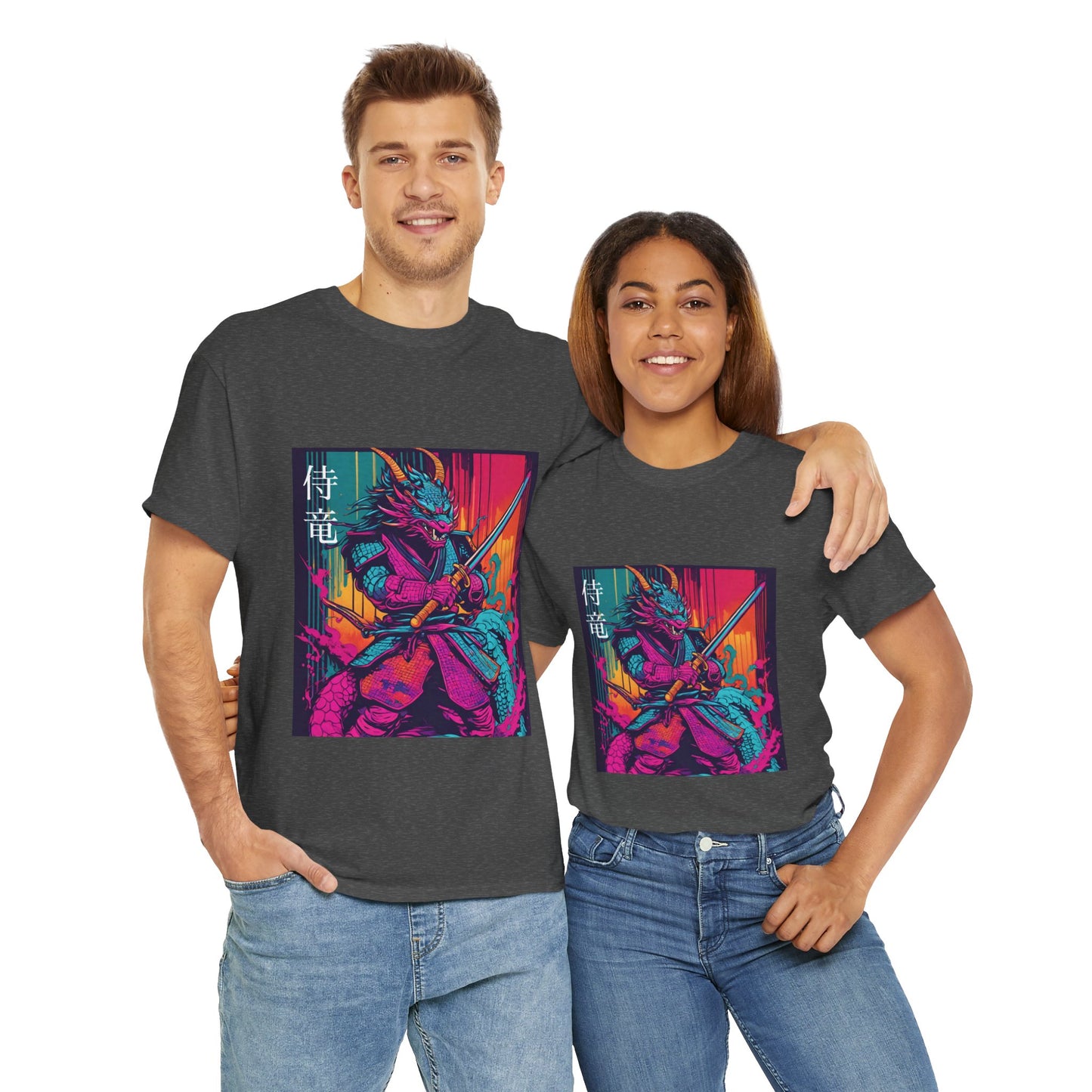 Dragon Samurai Pop Art - Flashlander Gym Shirt