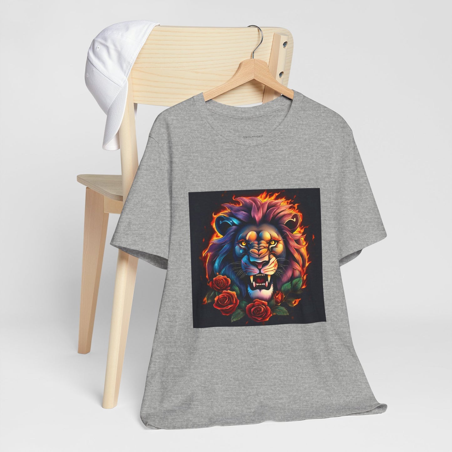 Brave Lion Flames Flashlander Gym Shirt