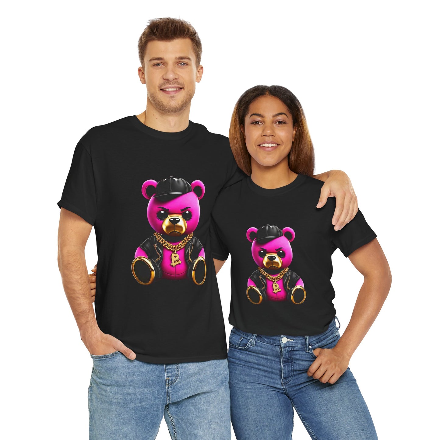 Teddy Bear Hip-Hop Fury Graphic Tee Flashlander