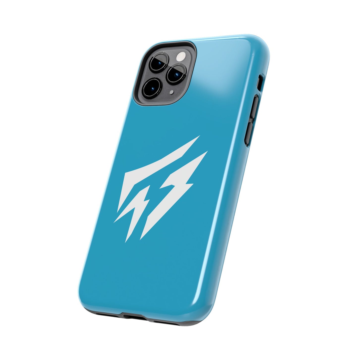 Flashlander Thunders Tough Phone Cases for all Iphone and Samsung Galaxy Blue Aqua Turquoise