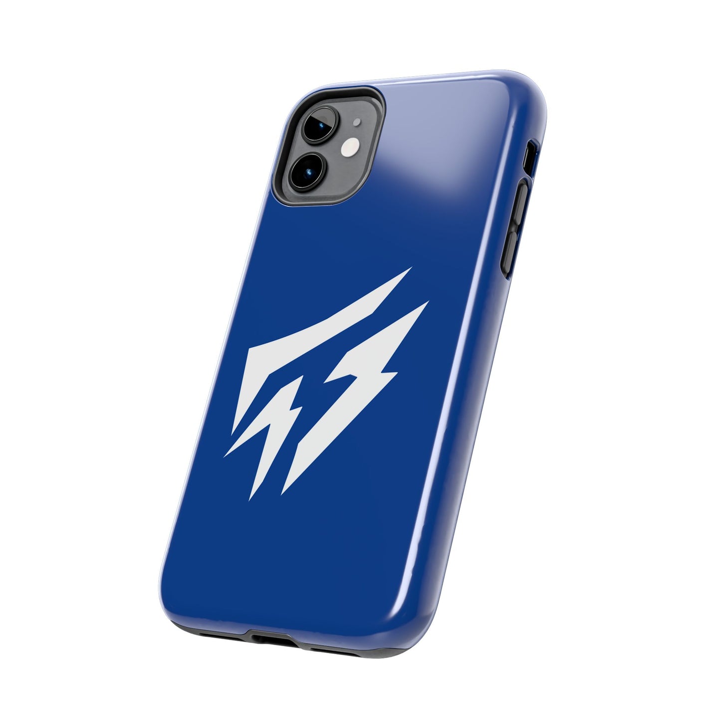 Flashlander Thunders Tough Phone Cases for all Iphone and Samsung Galaxy Dark Blue