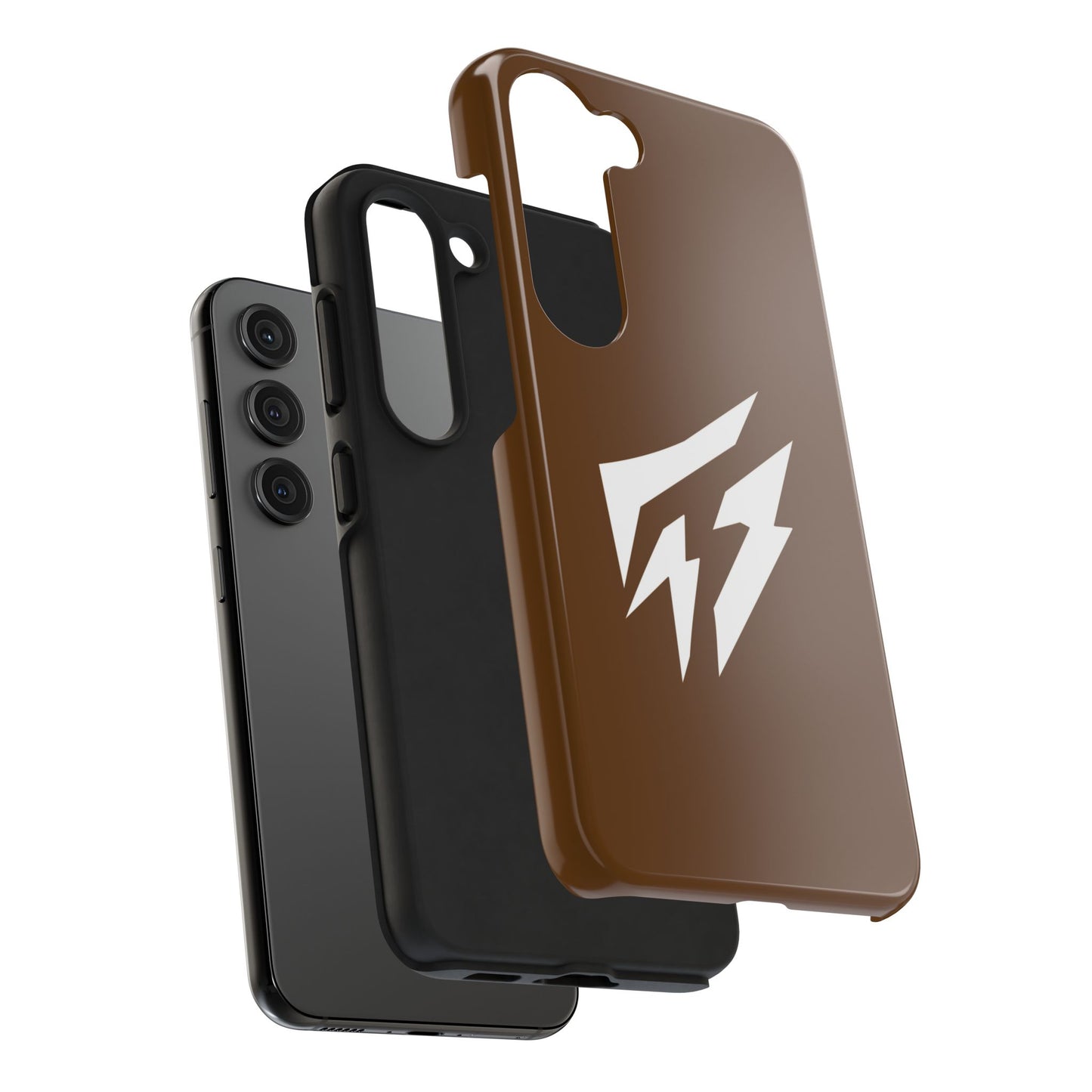 Flashlander Thunders Tough Phone Cases for all Iphone and Samsung Galaxy Brown