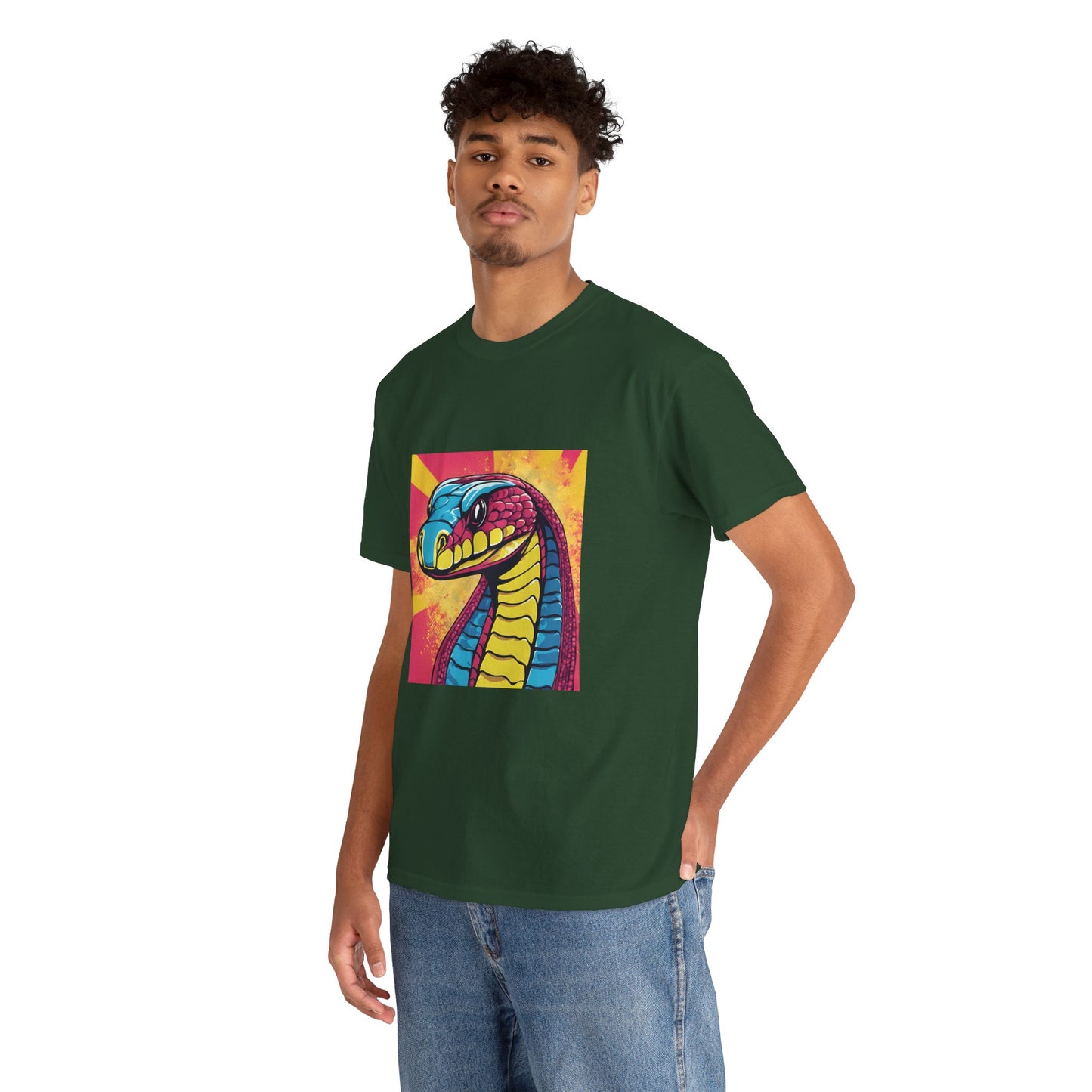 Cobra Snake Pop Art - Flashlander Gym Shirt