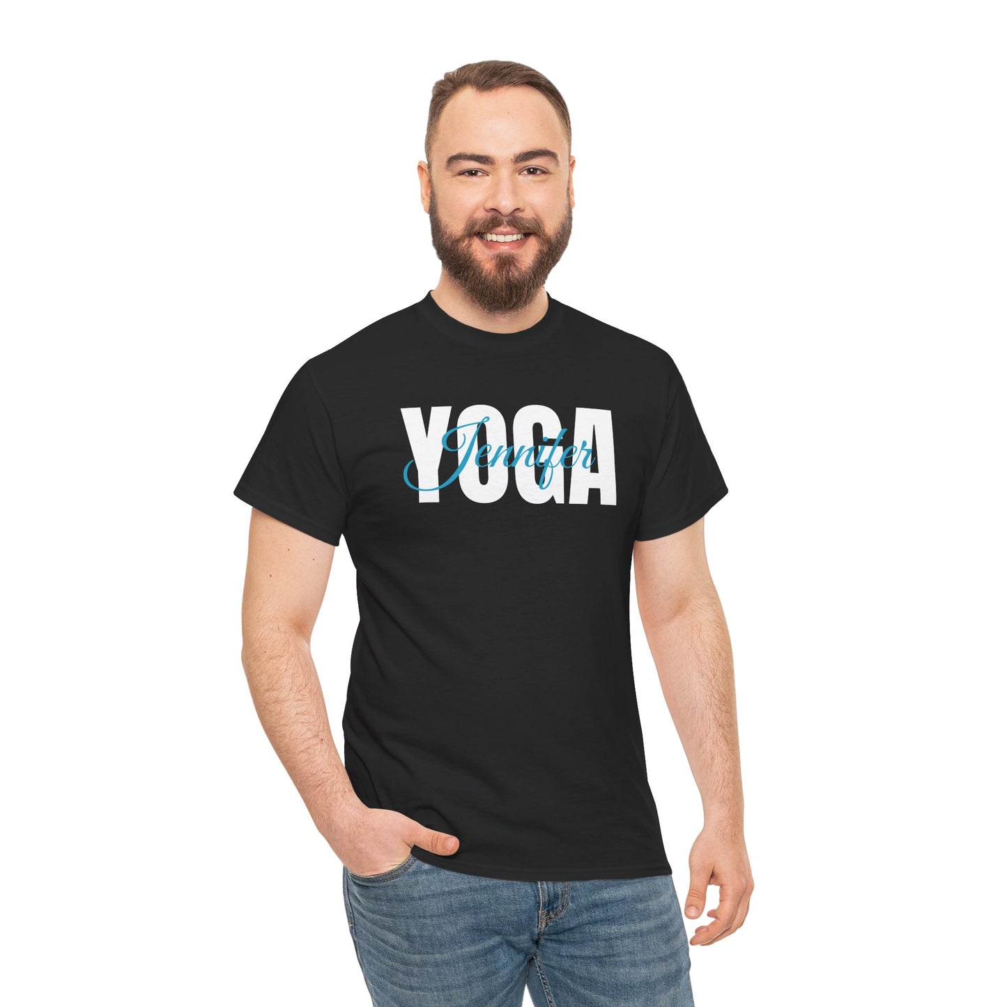 Personalized Yoga Shirt with Custom Name - Flashlander Gym Tee