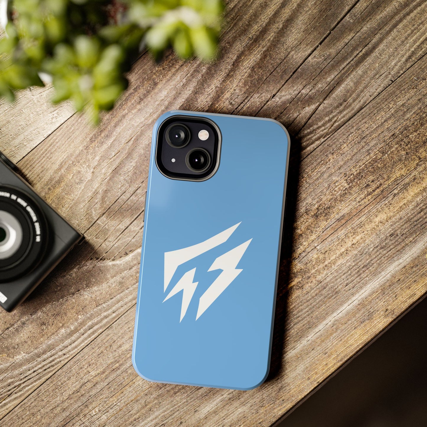 Flashlander Thunders Tough Phone Cases for all Iphone and Samsung Galaxy Light Blue