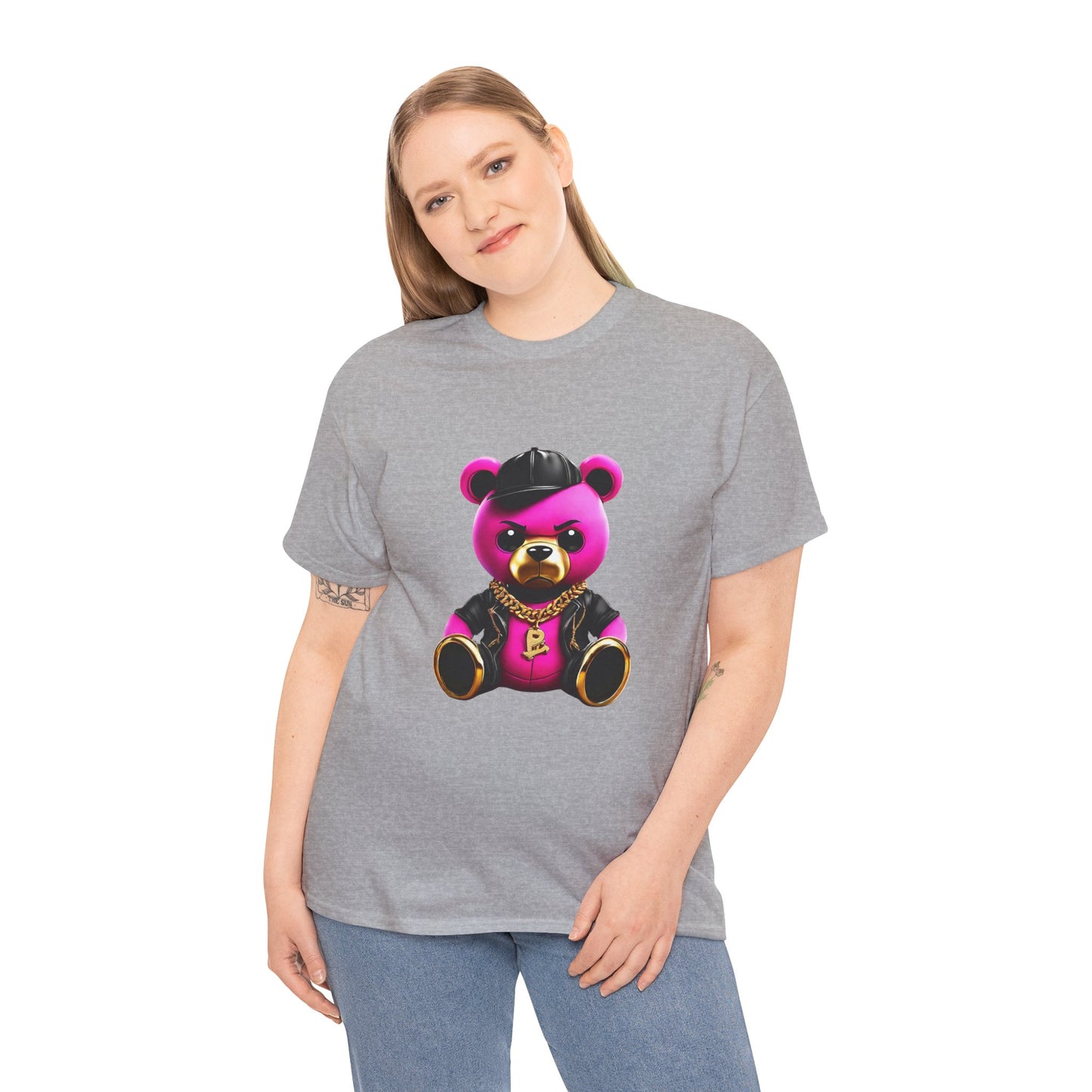 Teddy Bear Hip-Hop Fury Graphic Tee Flashlander