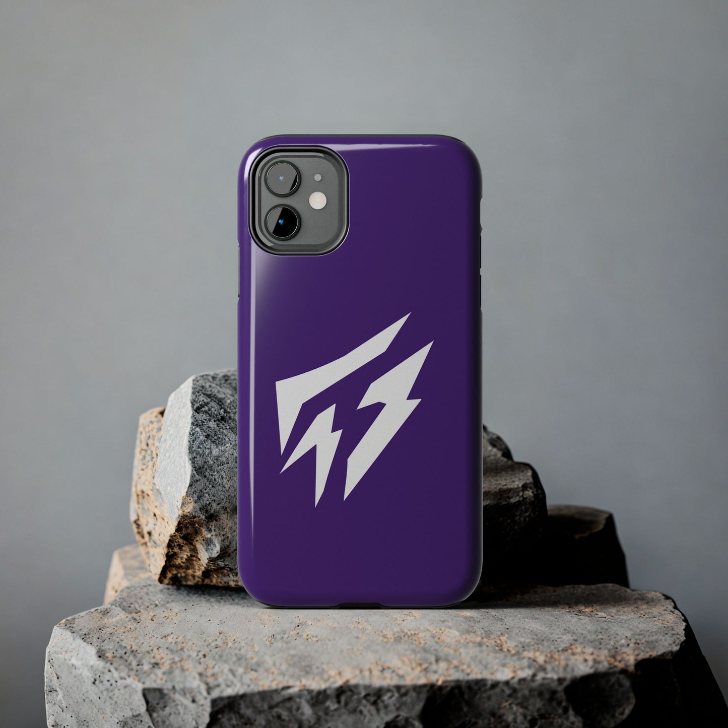 Flashlander Thunders Tough Phone Cases for all Iphone and Samsung Galaxy Purple